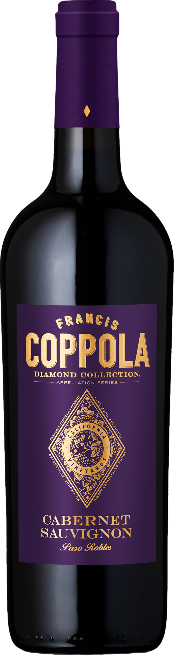 Francis Ford Coppola Diamond Collection Cabernet Sauvignon 2019 Červené 13.5% 0.75 l