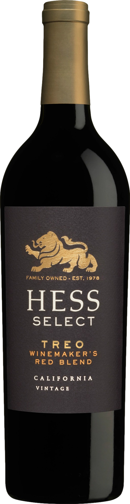 Hess Select Treo Winemaker's Blend 2019 Červené 14.5% 0.75 l