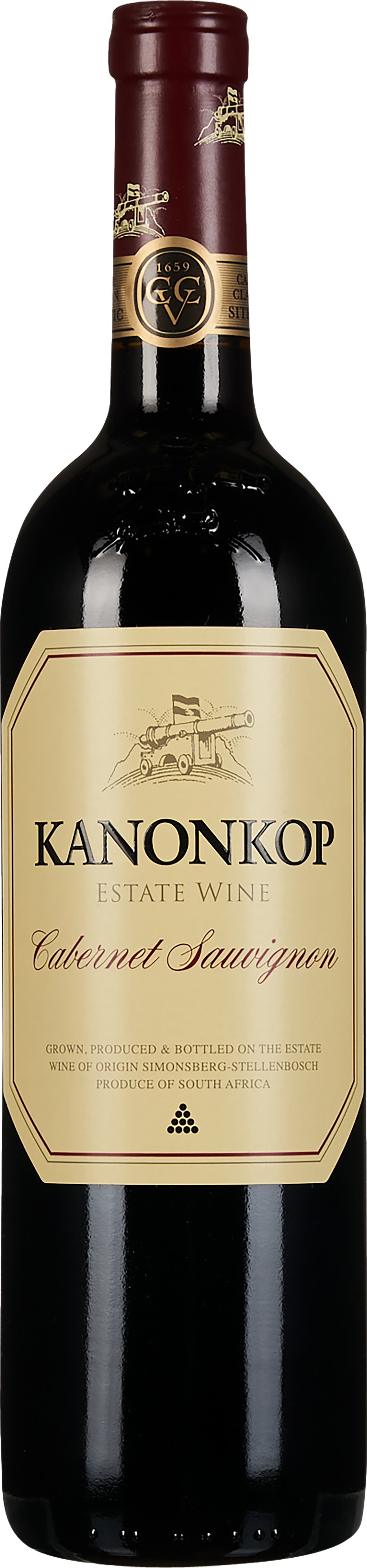 Kanonkop Estate Cabernet Sauvignon 2017 Červené 14.9% 0.75 l (holá láhev)
