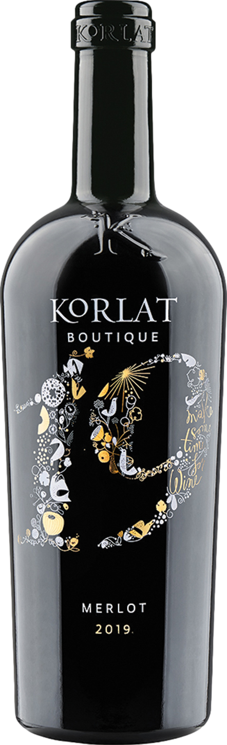 Korlat Merlot Boutique 2019 Červené 14.0% 0.75 l