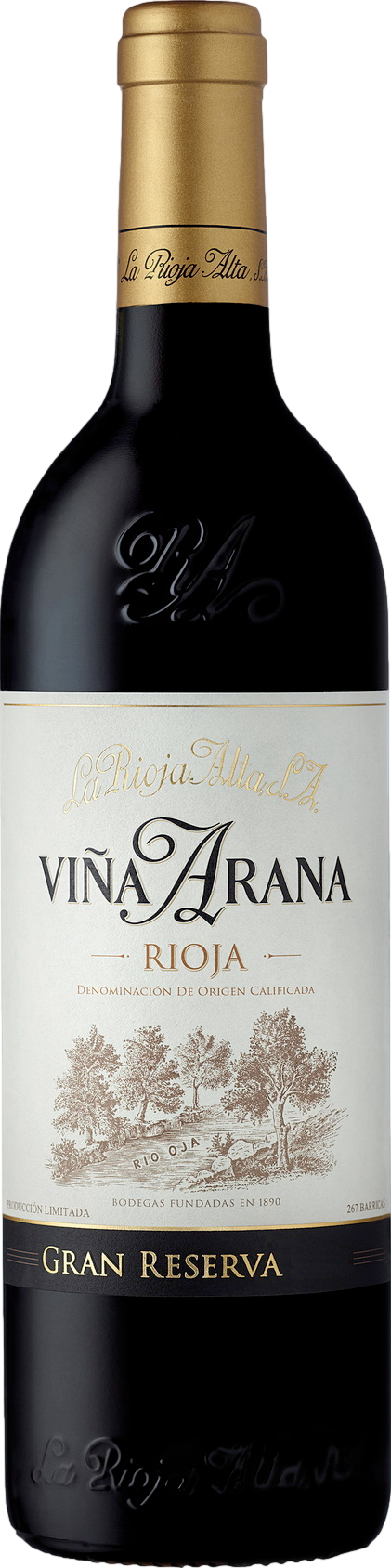 La Rioja Alta Gran Reserva Vina Arana 2015 Červené 14.5% 0.75 l