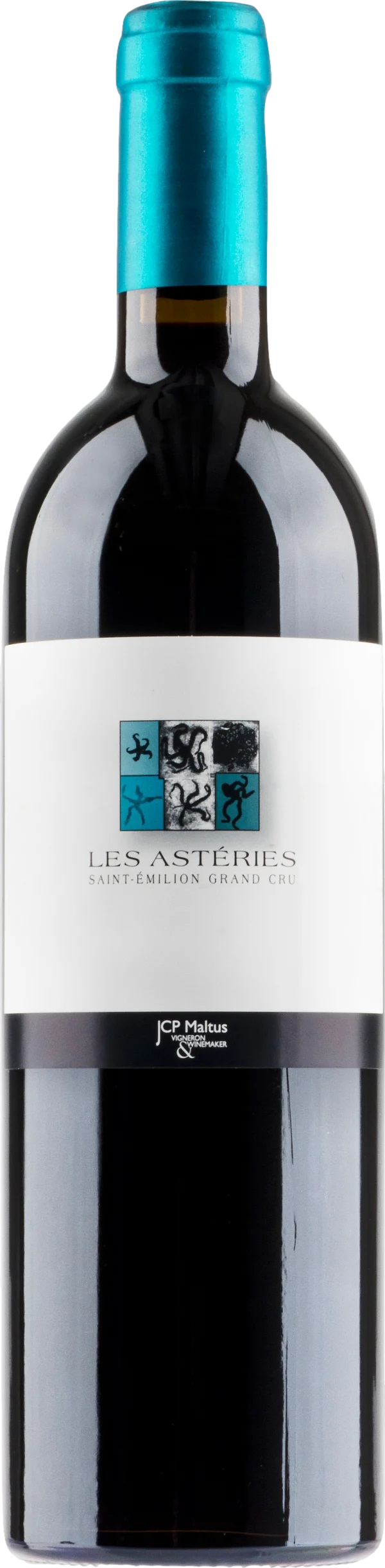 Les Asteries Saint Emilion Grand Cru 2015 Červené 15.0% 0.75 l