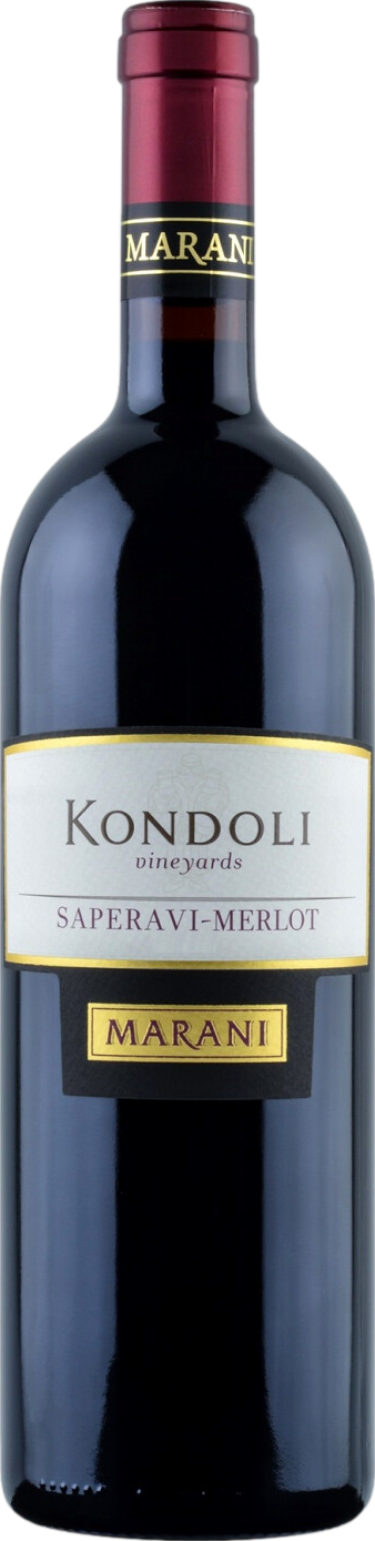 Marani Kondoli Vineyards Saperavi - Merlot 2017 Červené 13.5% 0.75 l (holá láhev)