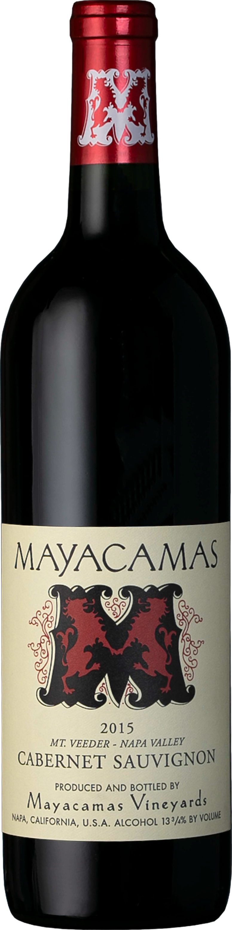 Mayacamas Cabernet Sauvignon 2015 Červené 13.8% 0.75 l