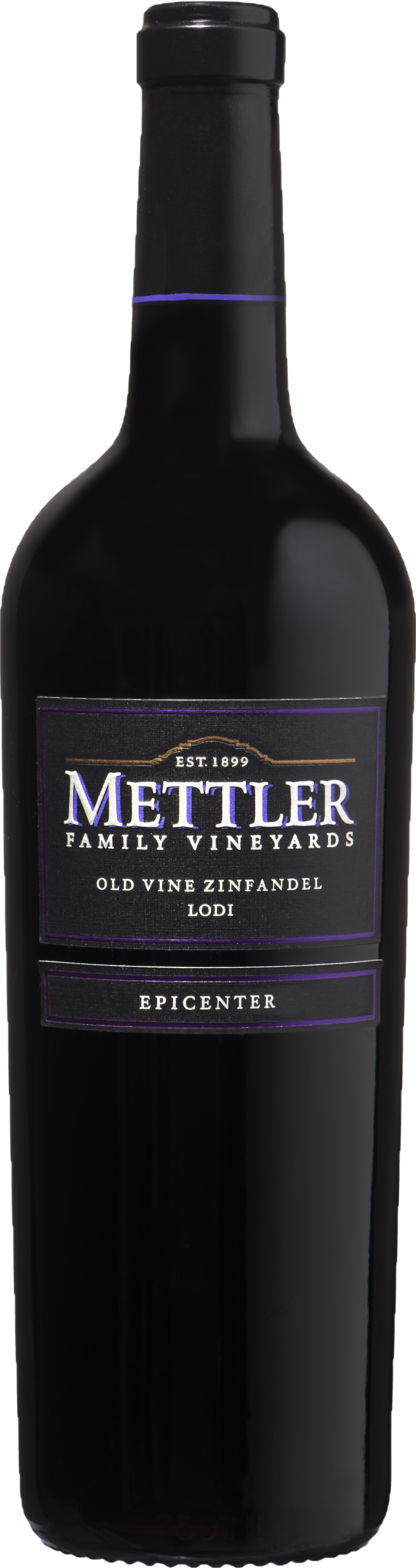Mettler Old Vine Zinfandel 2019 Červené 14.5% 0.75 l (holá láhev)
