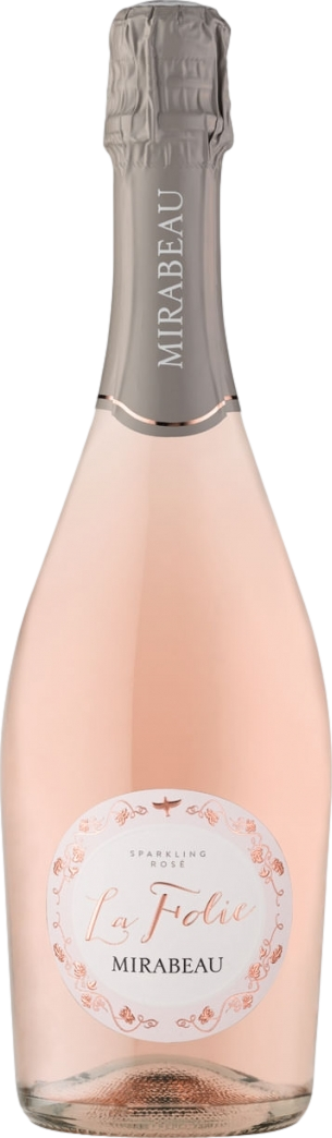 Mirabeau La Folie Sparkling Rose Šumivé 11.5% 0.75 l (holá láhev)