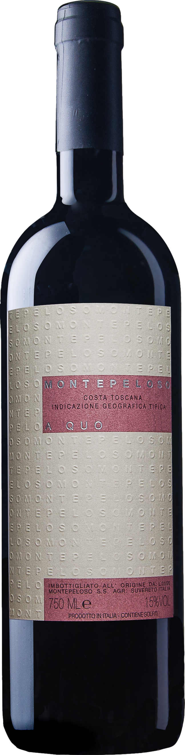 Montepeloso A Quo Toscana 2022 Červené 15.0% 0.75 l (holá láhev)
