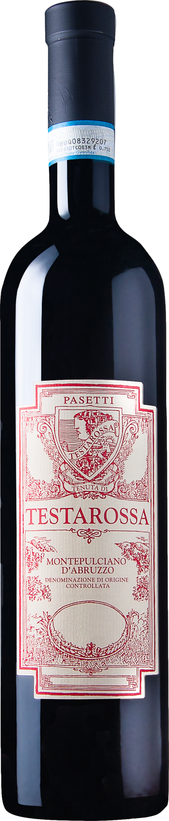 Pasetti Testarossa Montepulciano d'Abruzzo Riserva 2020 Červené 14.0% 0.75 l (holá láhev)