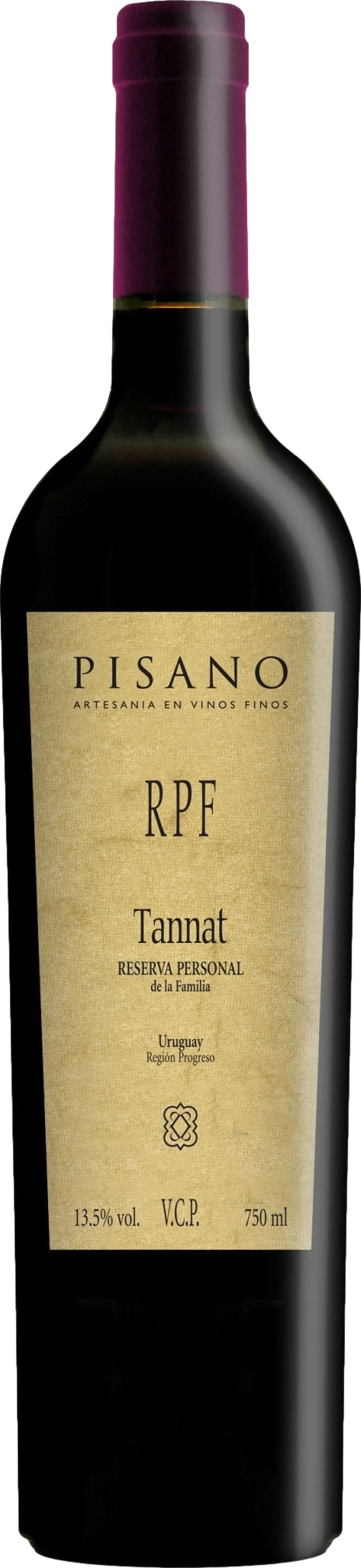 Pisano RPF Reserva Personal de la Familia Tannat 2020 Červené 14.0% 0.75 l