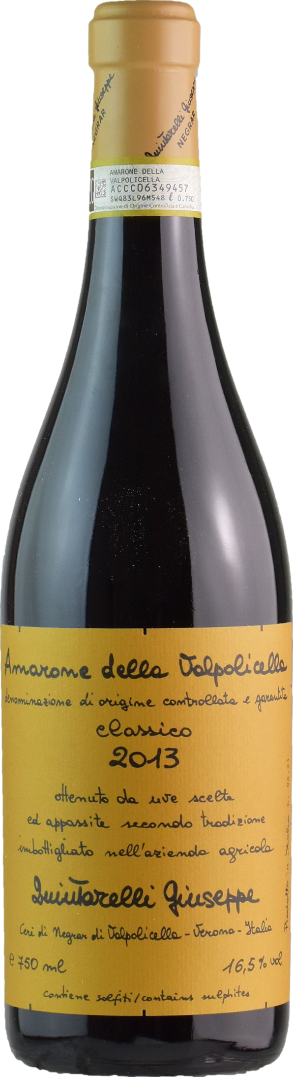 Quintarelli Amarone della Valpolicella Classico 2015 Červené 16.5% 0.75 l (holá láhev)
