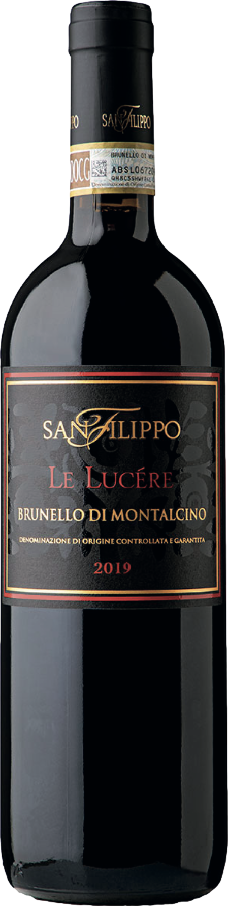 San Filippo Le Lucere Brunello di Montalcino 2019 Červené 15.0% 0.75 l (holá láhev)