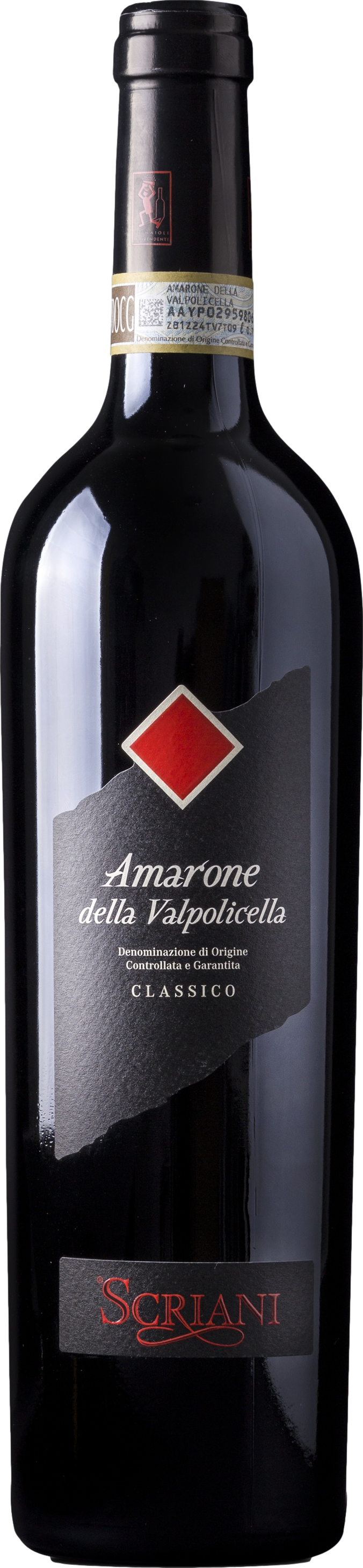 Scriani Amarone della Valpolicella Classico 2019 Červené 16.0% 0.75 l (holá láhev)