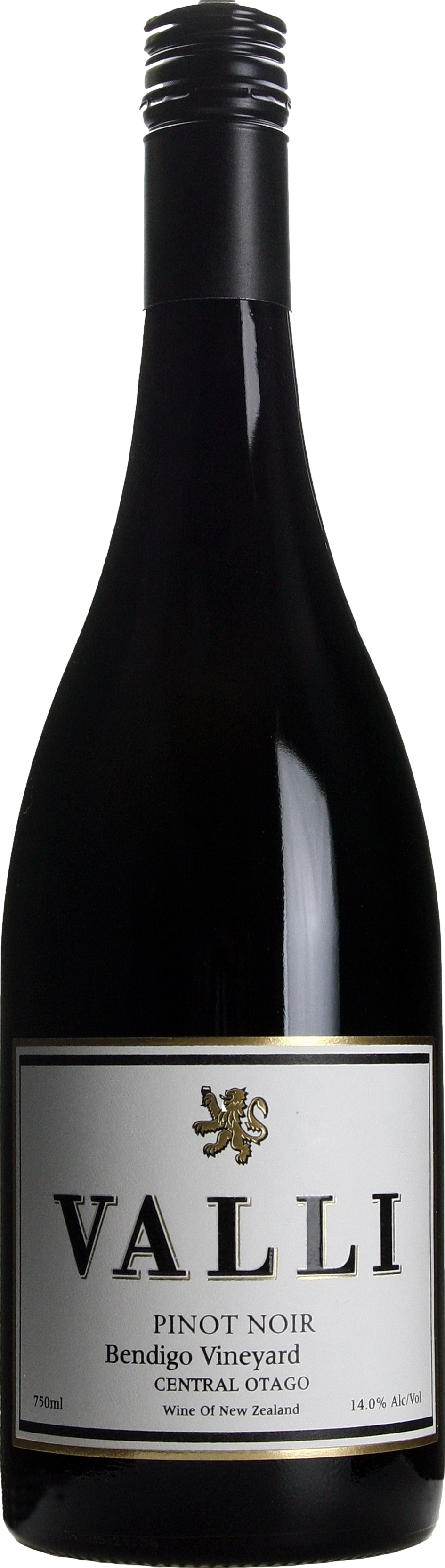 Valli Bendigo Vineyard Pinot Noir 2018 Červené 14.0% 0.75 l