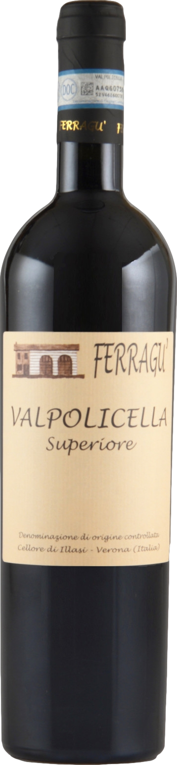 Ferragu Valpolicella Superiore 2019 Červené 15.5% 0.75 l (holá láhev)