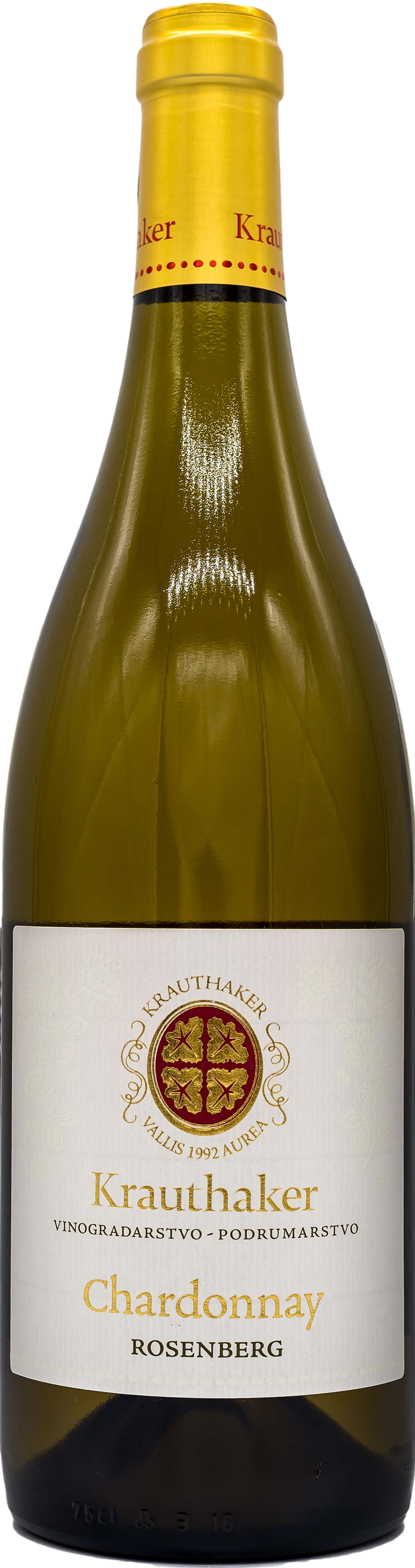 Krauthaker Chardonnay Rosenberg 2021 Bílé 13.5% 0.75 l