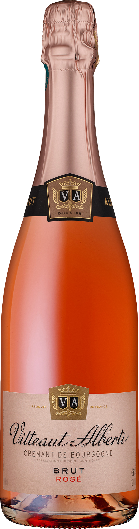 Vitteaut-Alberti Cremant de Bourgogne Rose Brut Šumivé 12.0% 0.75 l
